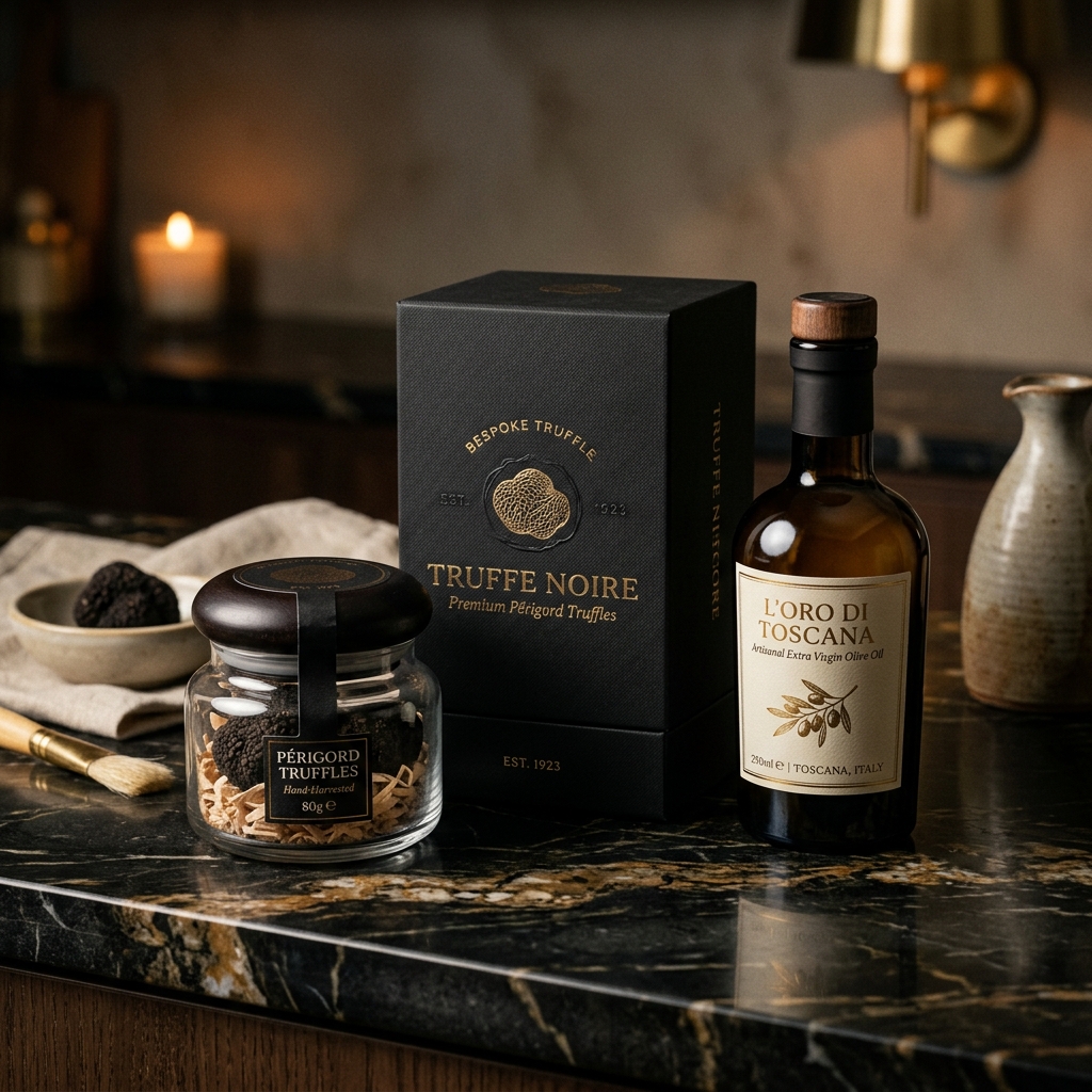 Premium food verpakking en presentatie